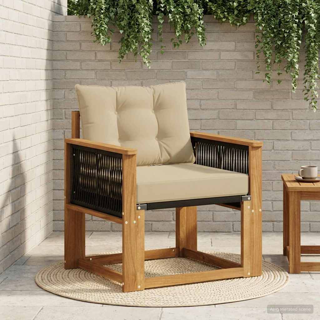 Udendørs Sofa Massivt Akacietræ - Variant 3438869