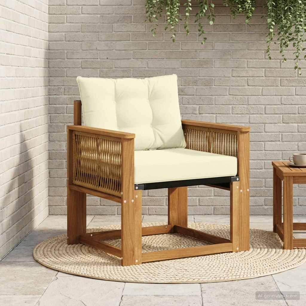 Udendørs Sofa Massivt Akacietræ - Variant 3438874