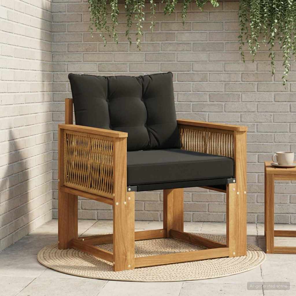 Udendørs Sofa Massivt Akacietræ - Variant 3438876