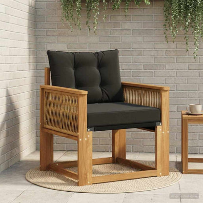 Udendørs Sofa Massivt Akacietræ - Variant 3438876