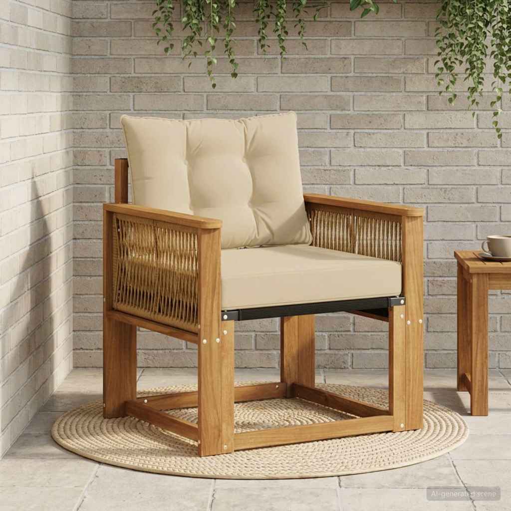 Udendørs Sofa Massivt Akacietræ - Variant 3438877