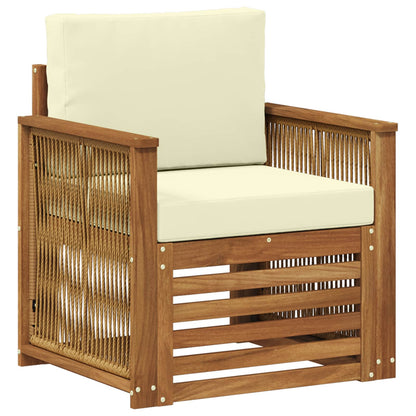 Udendørs Mellem Sofa Naturfarvet - Billede 2