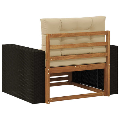 Udendørs Mellem Sofa Massivt Akacietræ - Billede 5