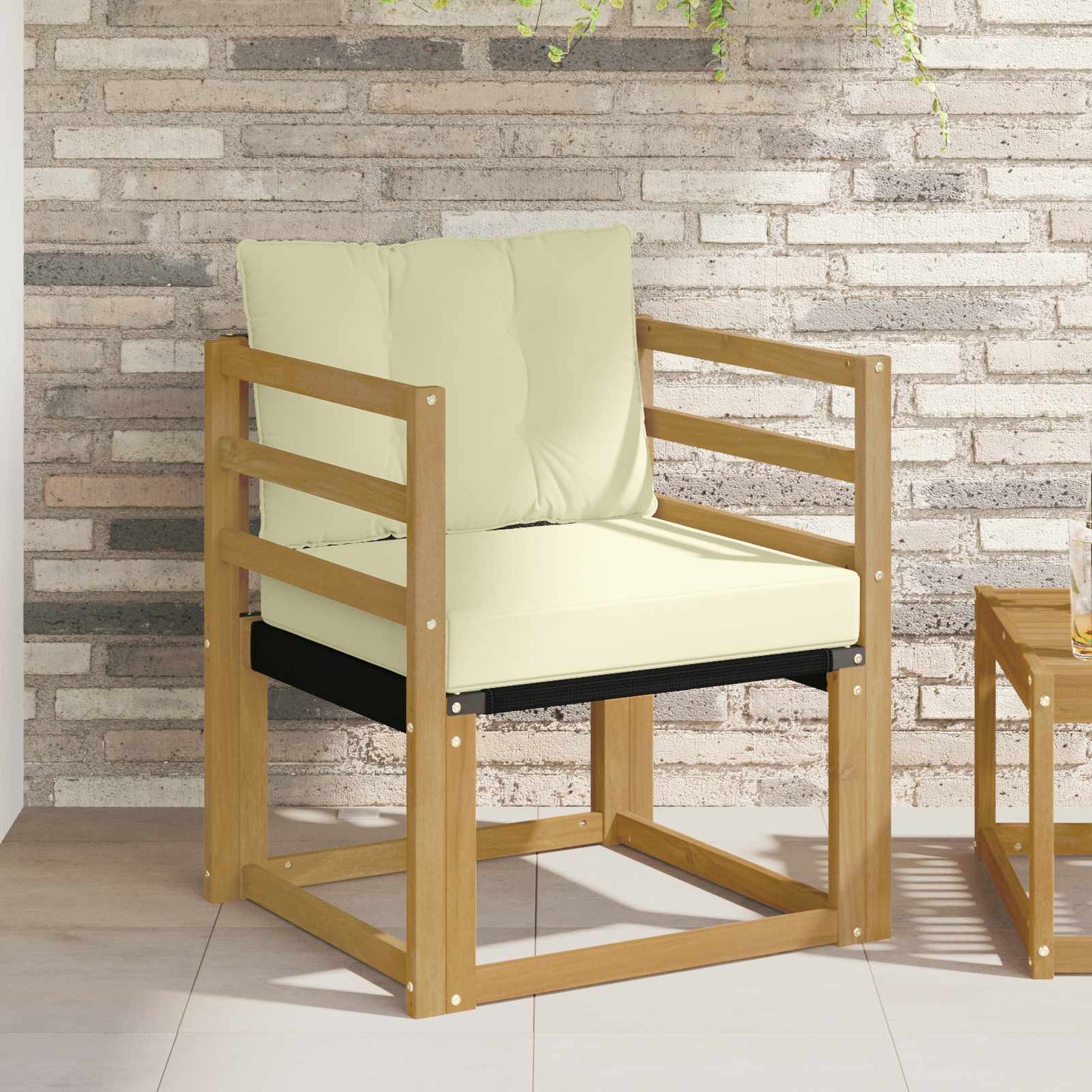 Udendørs Sofa Massivt Akacietræ - Variant 3439028