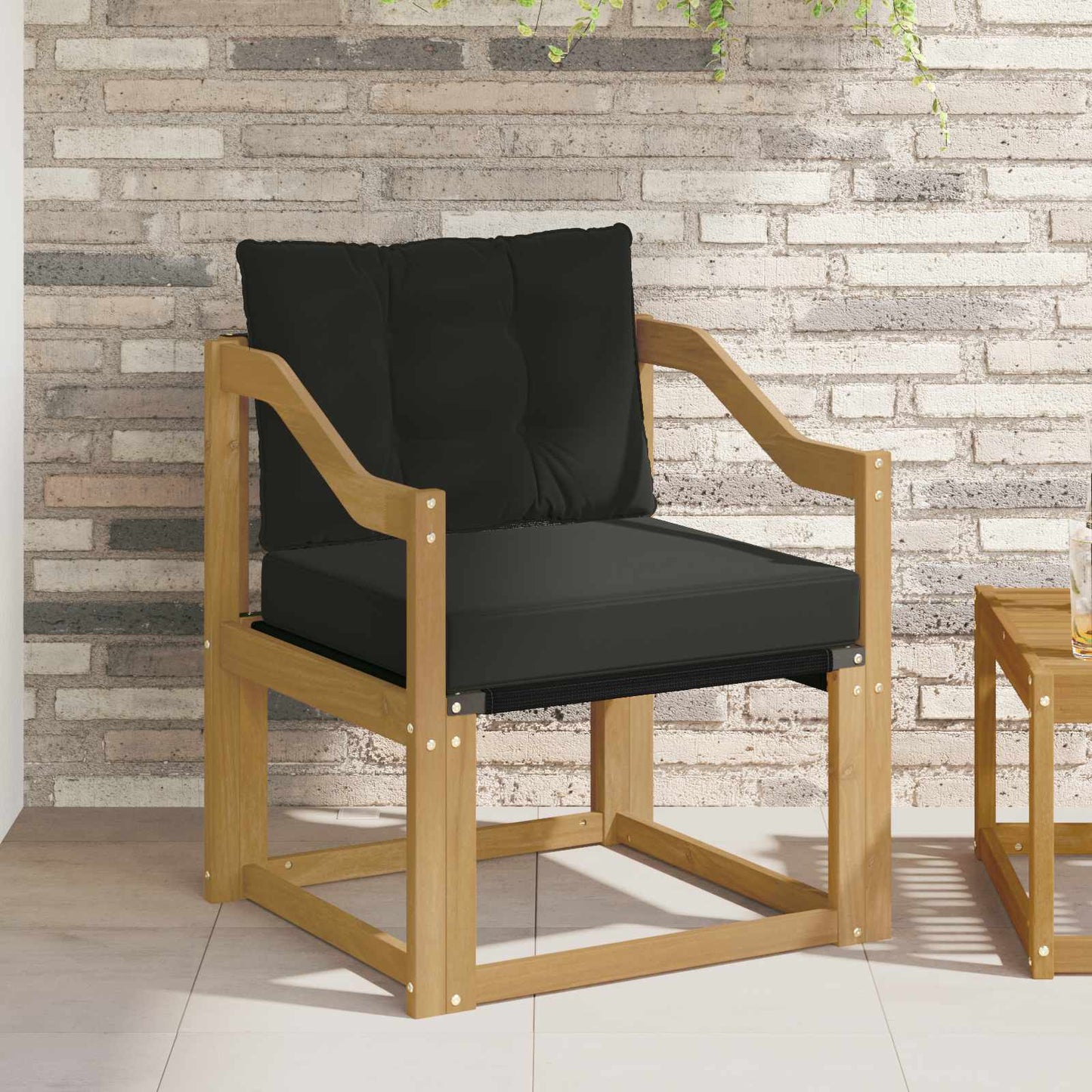 Udendørs Sofa Massivt Akacietræ - Variant 3439050