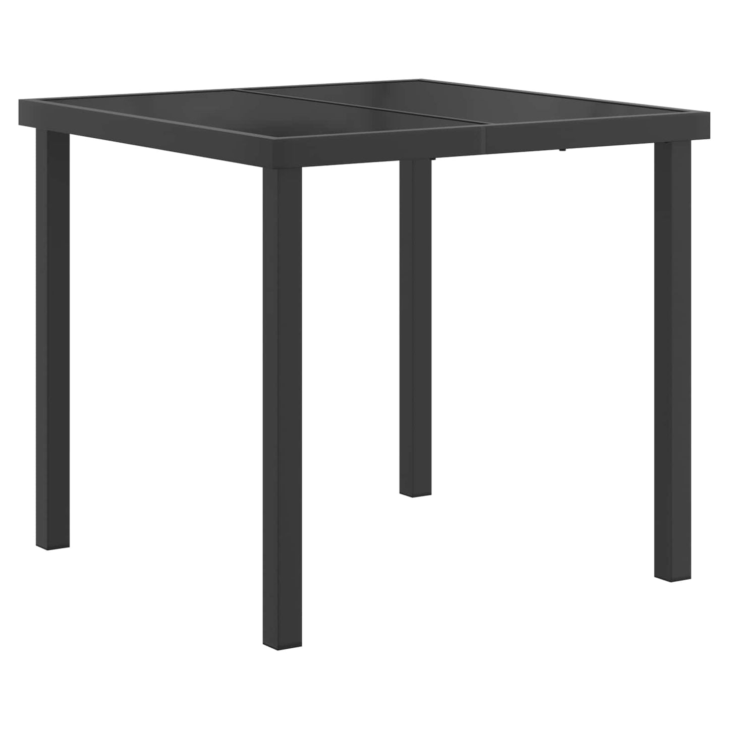 Have Spisebordssæt 5 Dele Og Anthracit 80 X 80 X 73 Cm - Billede 5