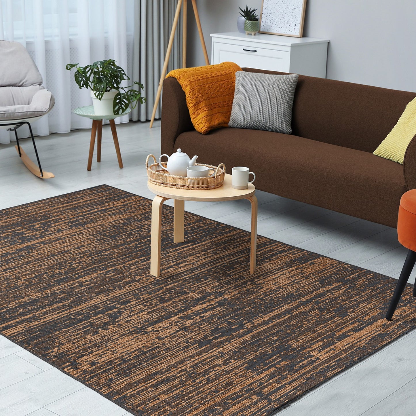 Kalea 125 Tæppe Med Reliefdesign Og Brugt Look - Billede 2