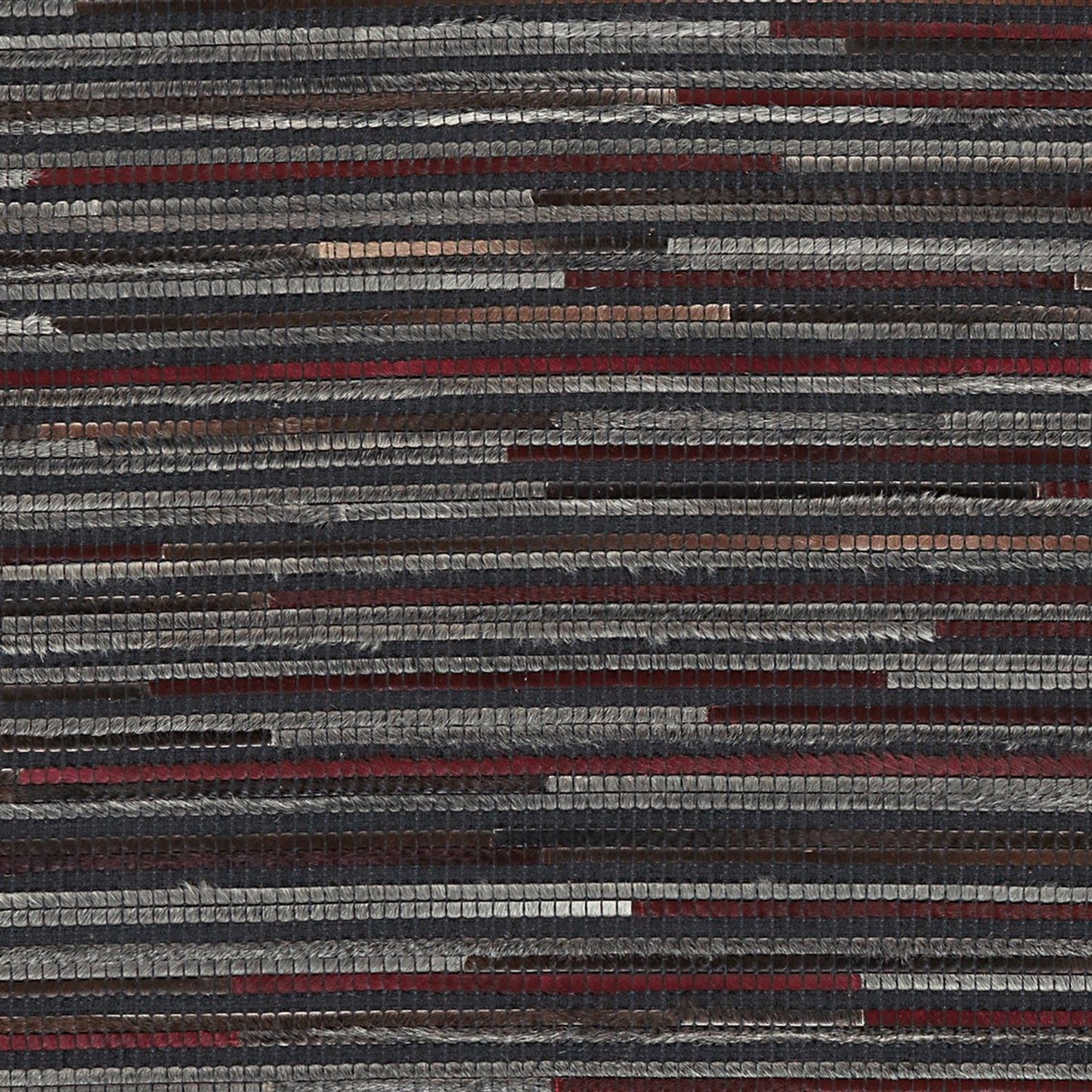 Wild 8023 Tæppe Patchwork Udtryk Med Læder - Billede 3