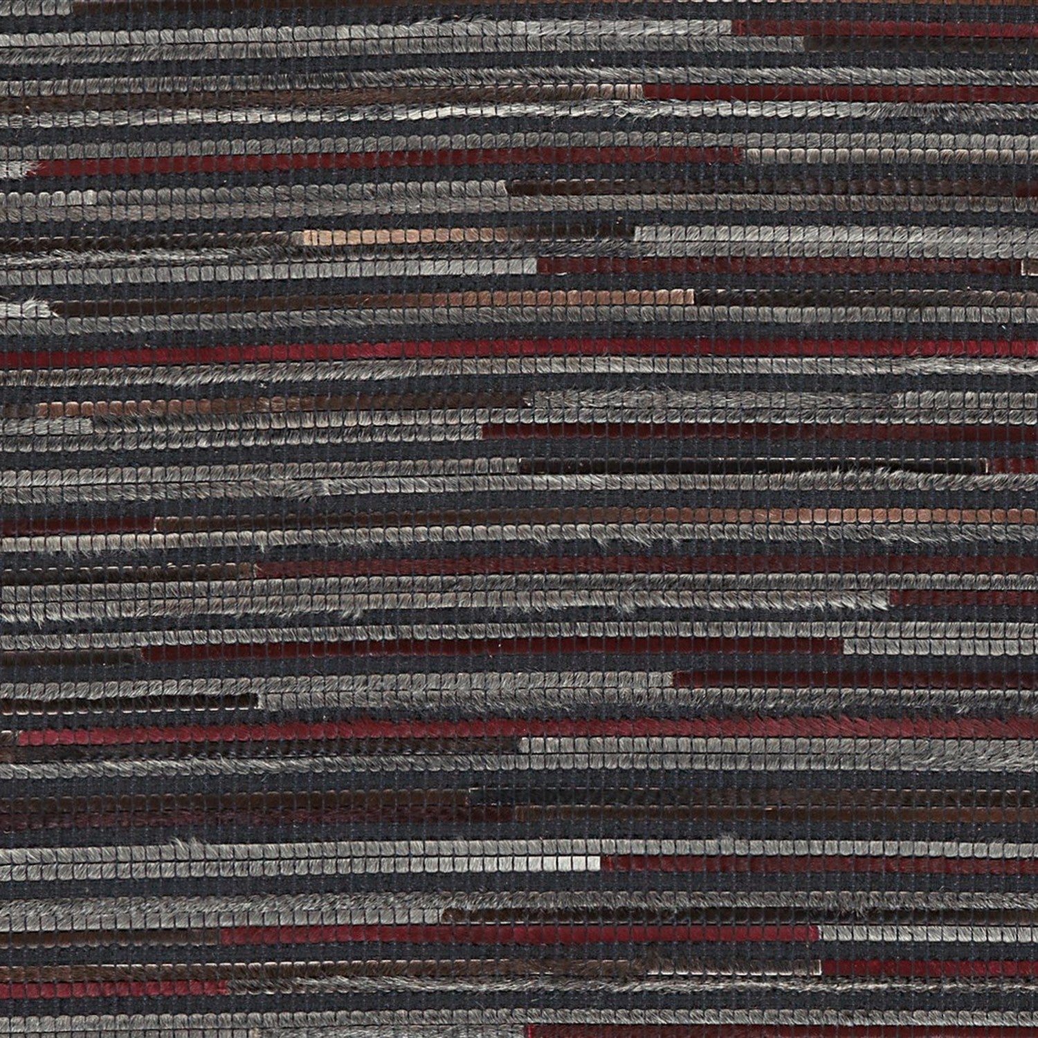 Wild 8023 Tæppe Patchwork Udtryk Med Læder - Billede 3