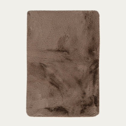 Rabbit 225 Bademåtte Lang Luv I Mørk Beige - Hovedbillede