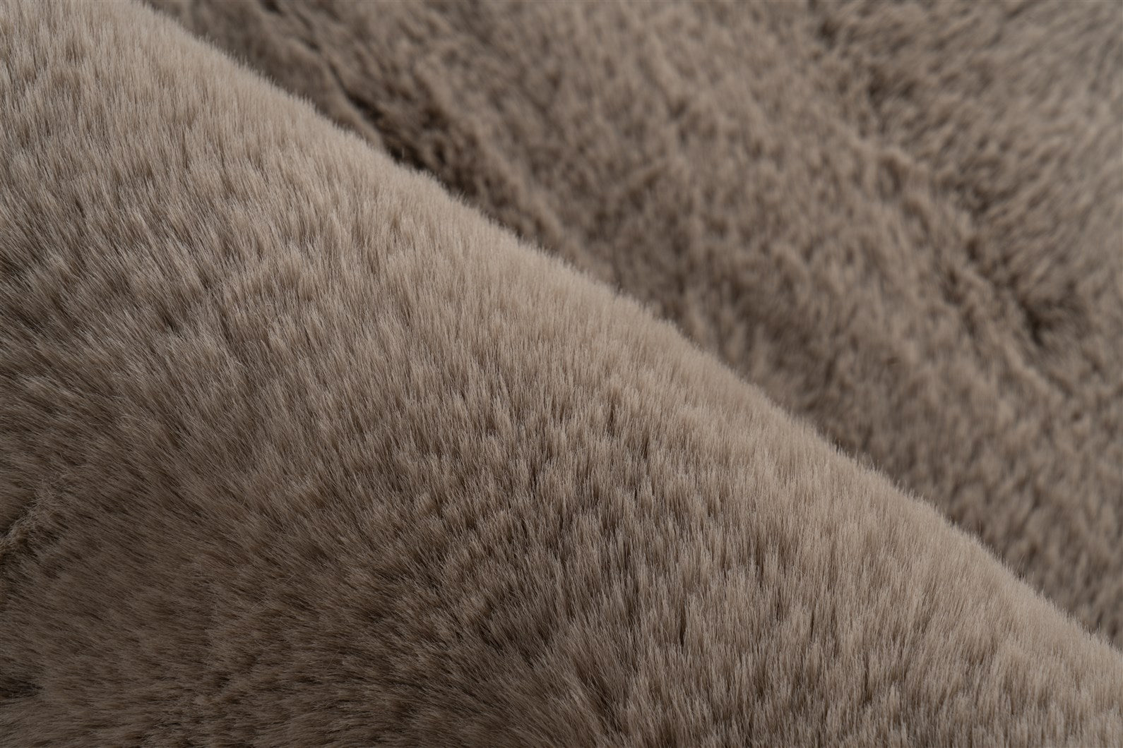Rabbit 225 Bademåtte Lang Luv I Mørk Beige - Billede 4