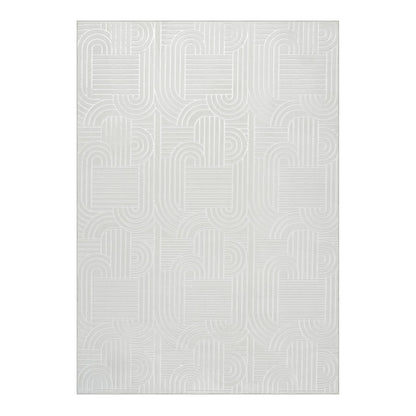 Calma 125 Tæppe Kort Luv Med 3D Linjedesign - Variant VVFU4-160-220
