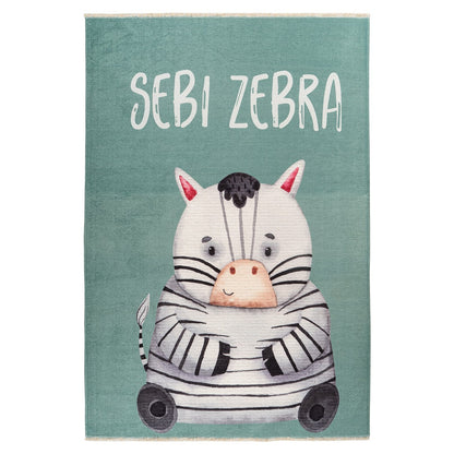 Joanna 624 Zebra Børnetæppe Med Zebradesign - Hovedbillede