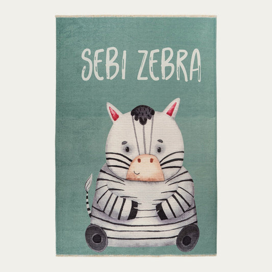 Joanna 624 Zebra Børnetæppe Med Zebradesign - Hovedbillede