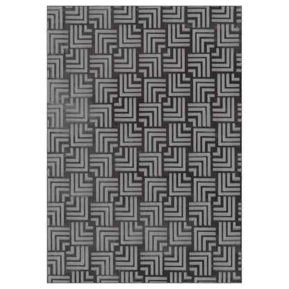 Calma 325 Tæppe Kort Luv Med Grafisk Reliefmønster - Hovedbillede