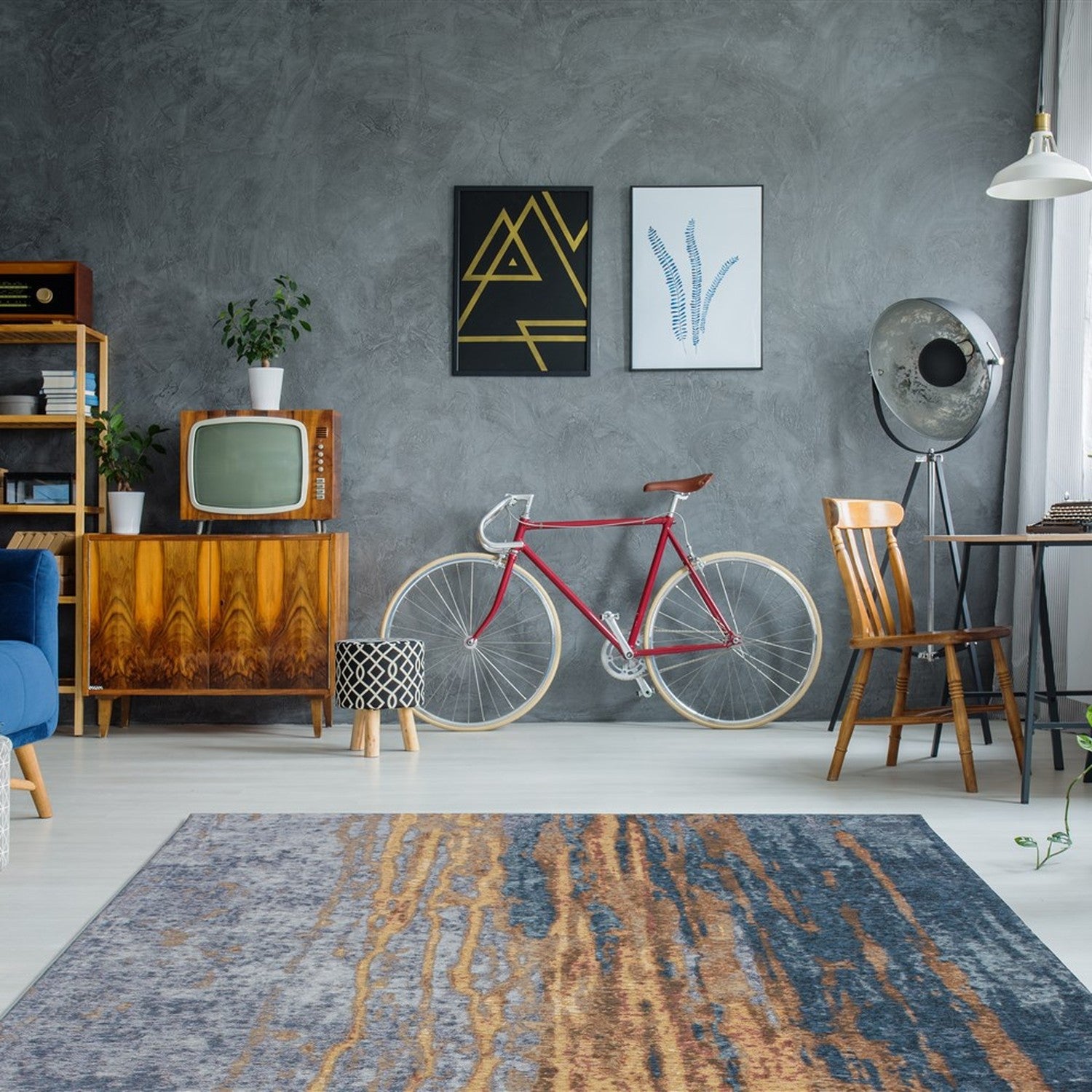 Blaze 325 Jacquardtæppe Med Vintage Udtryk - Billede 2