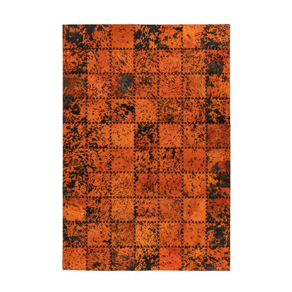 Voila 125 Lædertæppe Med Patchwork Mønster - Variant HD894-160-230-E