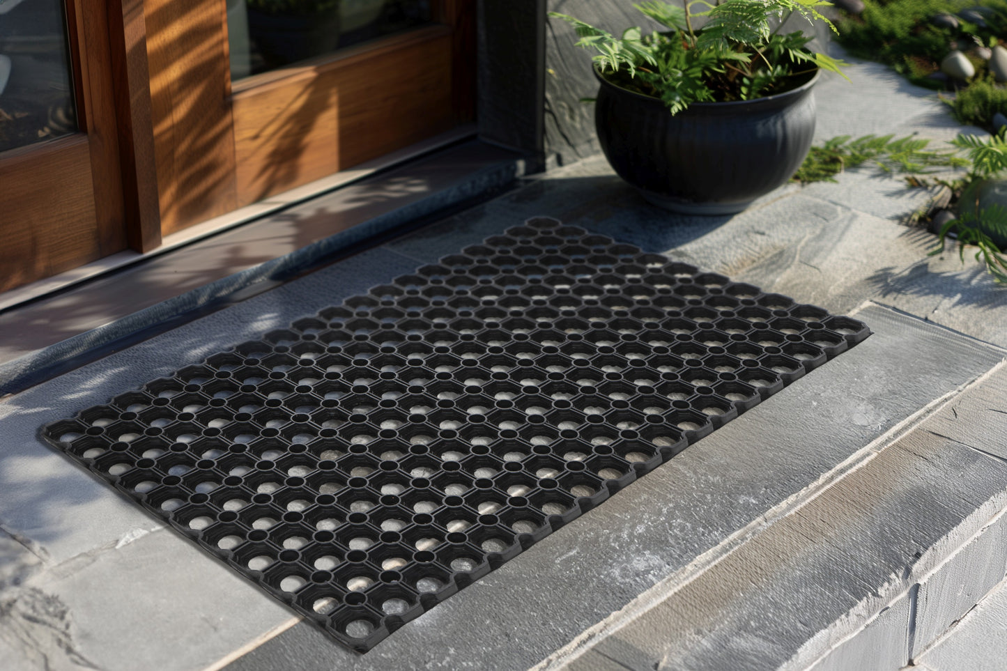 Clean Way 125 Dørmåtte I Gummi - Billede 3