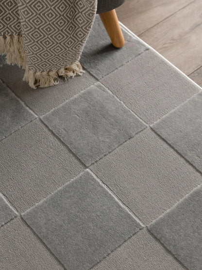 NOVA Lysegrå Tæppe - Billede 3