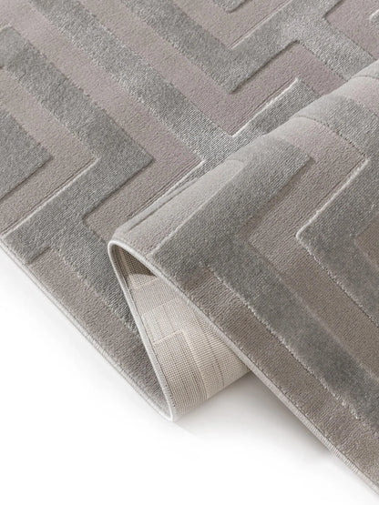 NOVA Lysegrå Tæppe - Billede 5