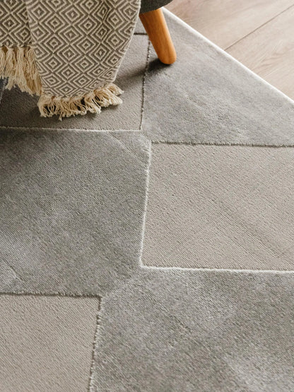 NOVA Lysegrå Tæppe - Billede 3