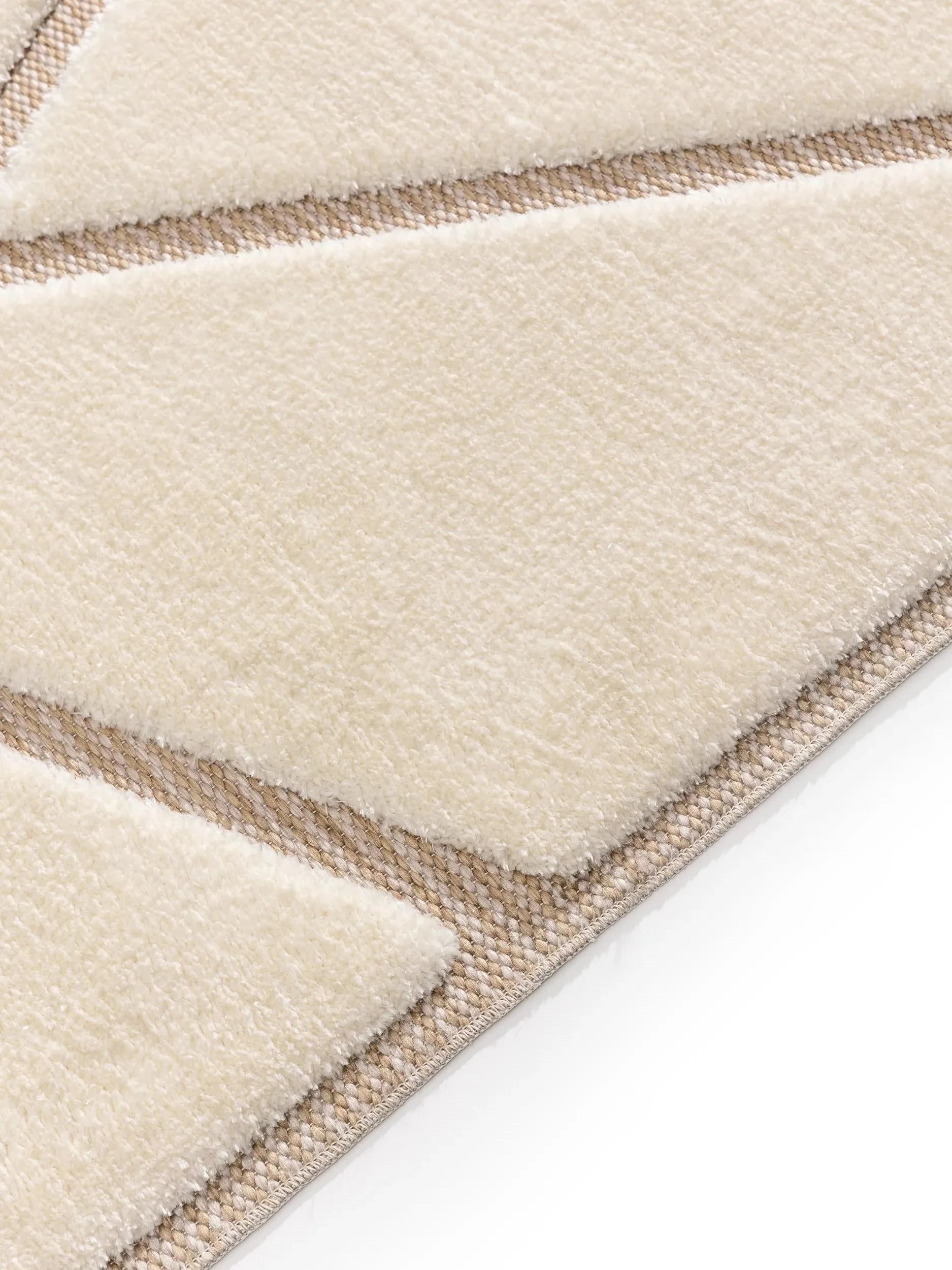 LUNA Creme/Beige Tæppe - Billede 4