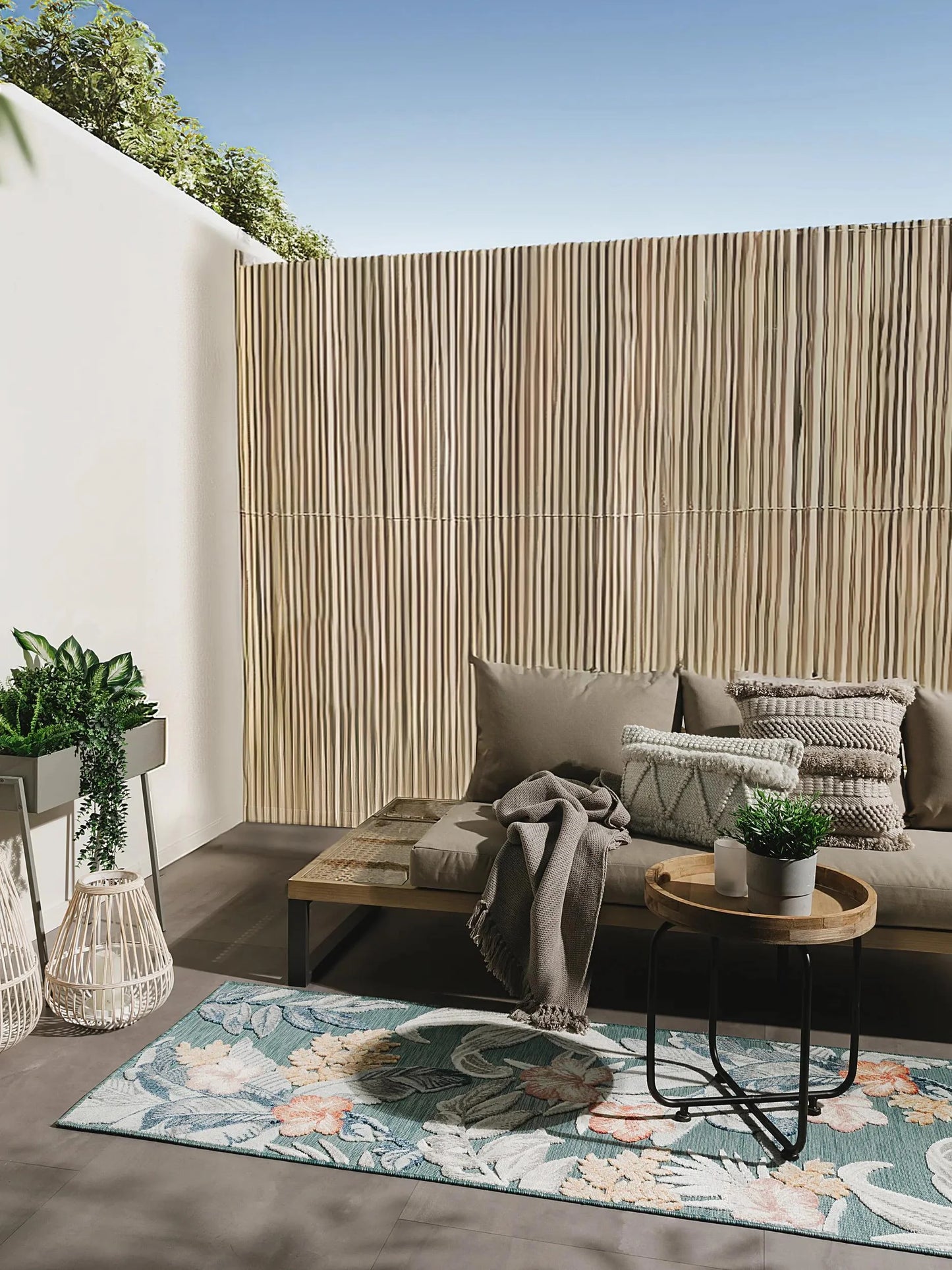 ALBA Flerfarvet Indendørs- Og Udendørs Tæppe