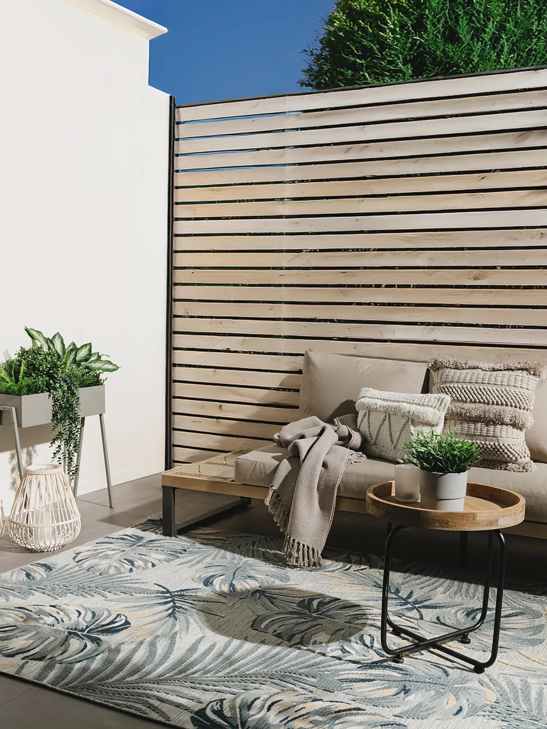 ALBA Flerfarvet Indendørs- Og Udendørs Tæppe - Hovedbillede