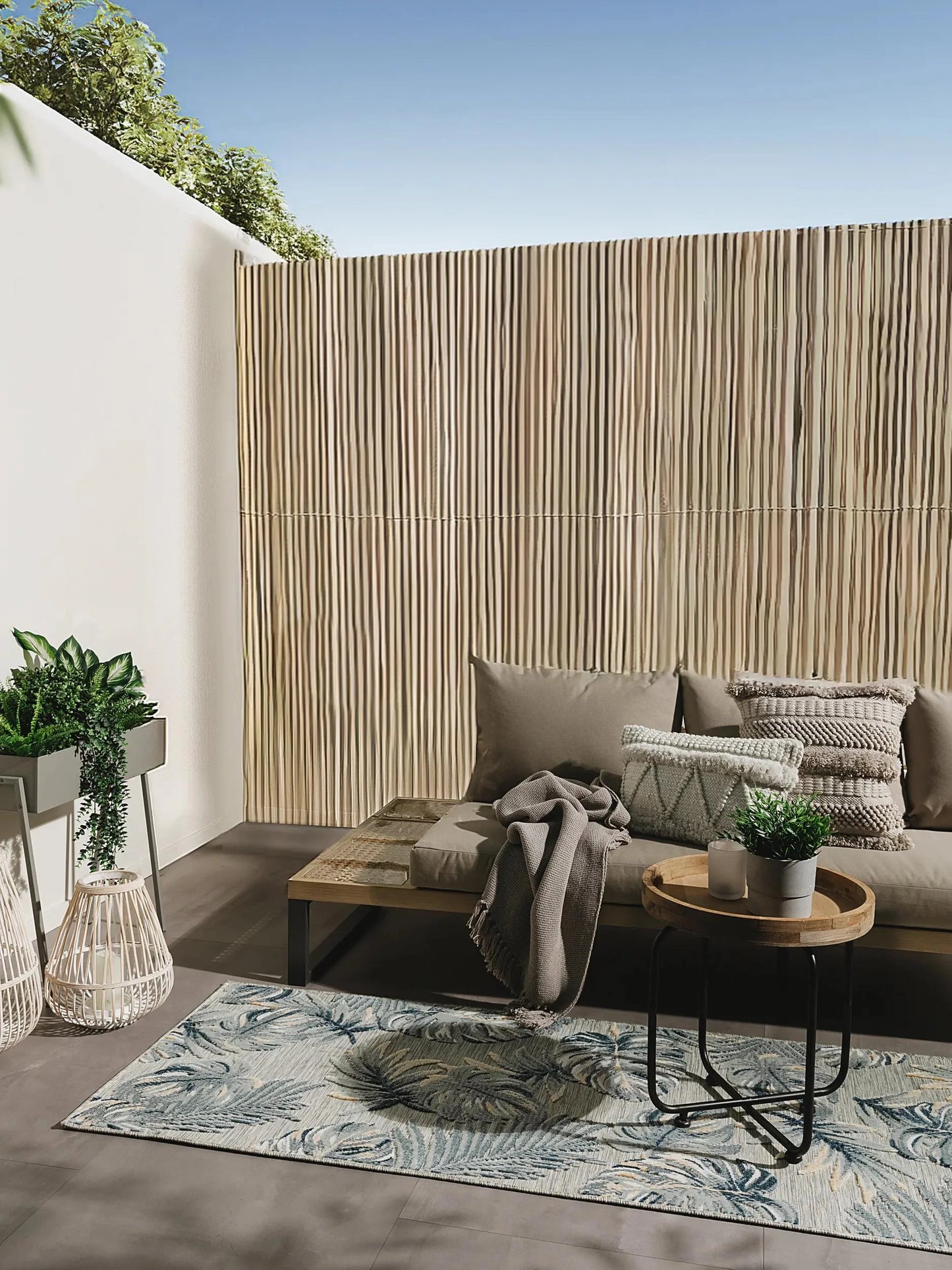 ALBA Flerfarvet Indendørs- Og Udendørs Tæppe