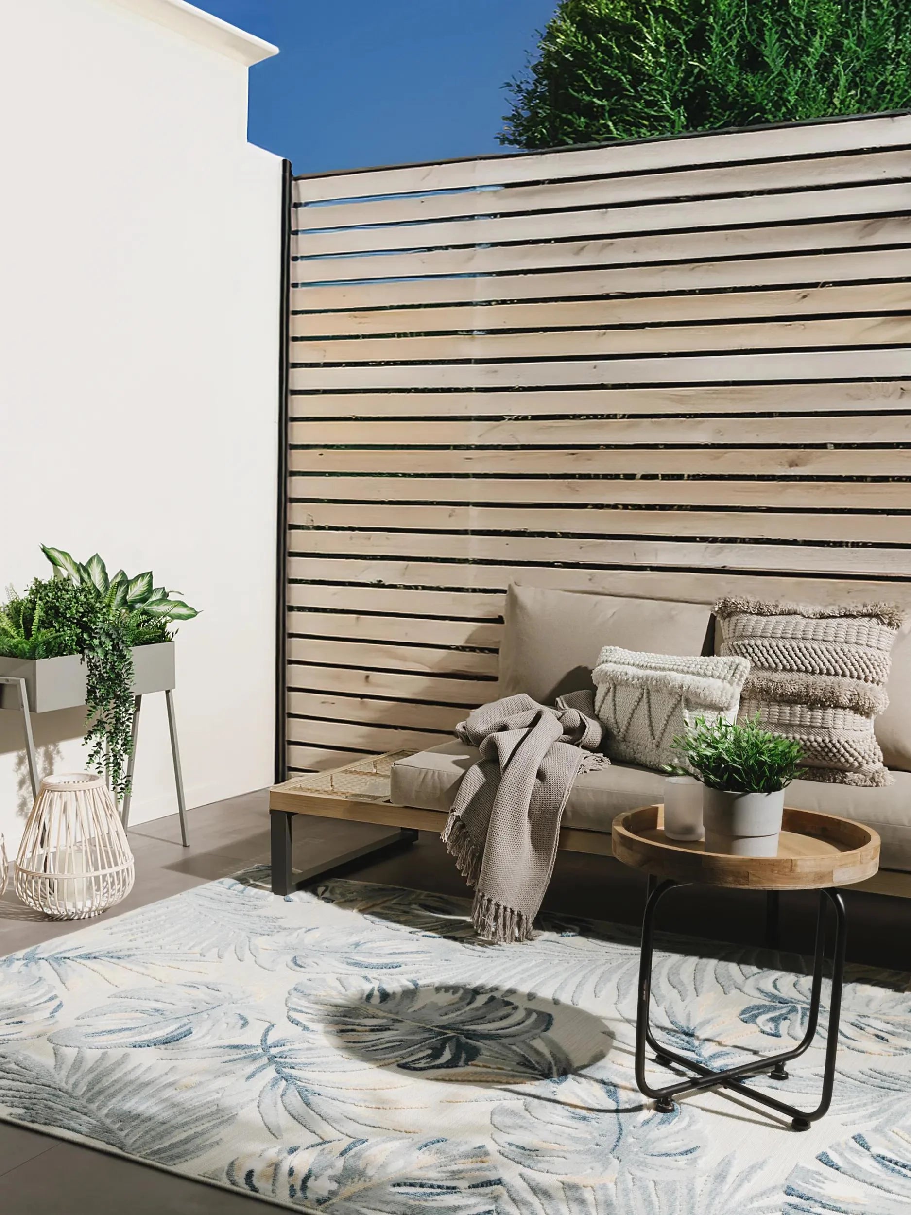 ALBA Flerfarvet Indendørs- Og Udendørs Tæppe - Hovedbillede