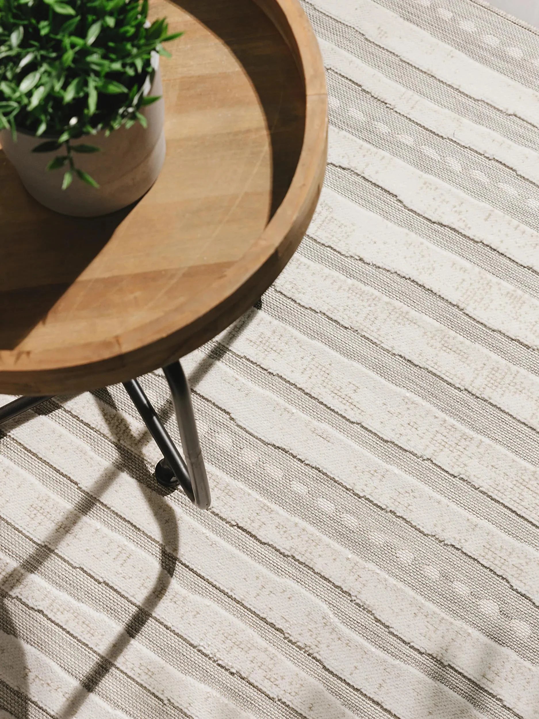 ALBA Grå Indendørs- Og Udendørs Tæppe - Billede 3