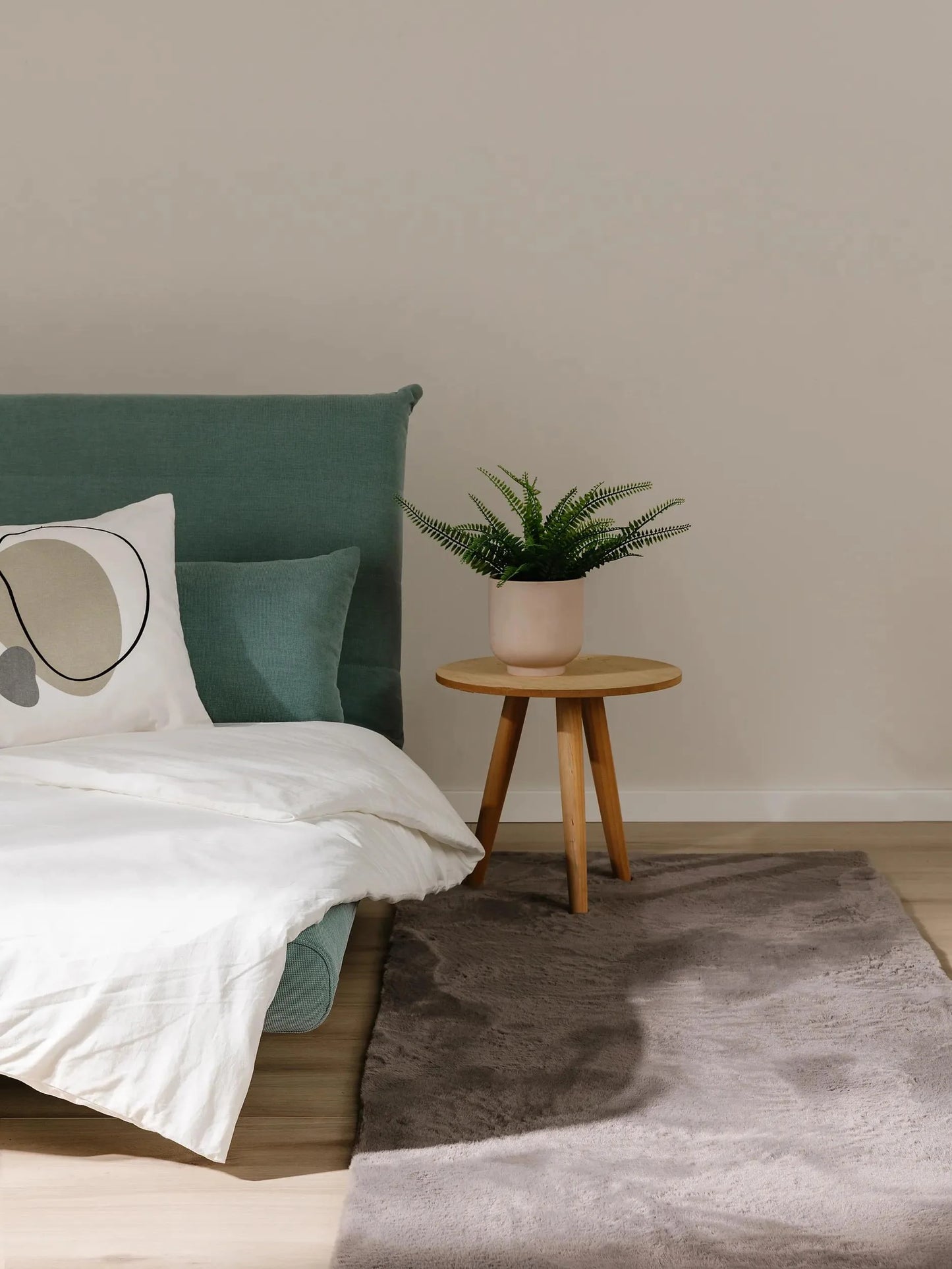 COZY Grå Pels Tæppe