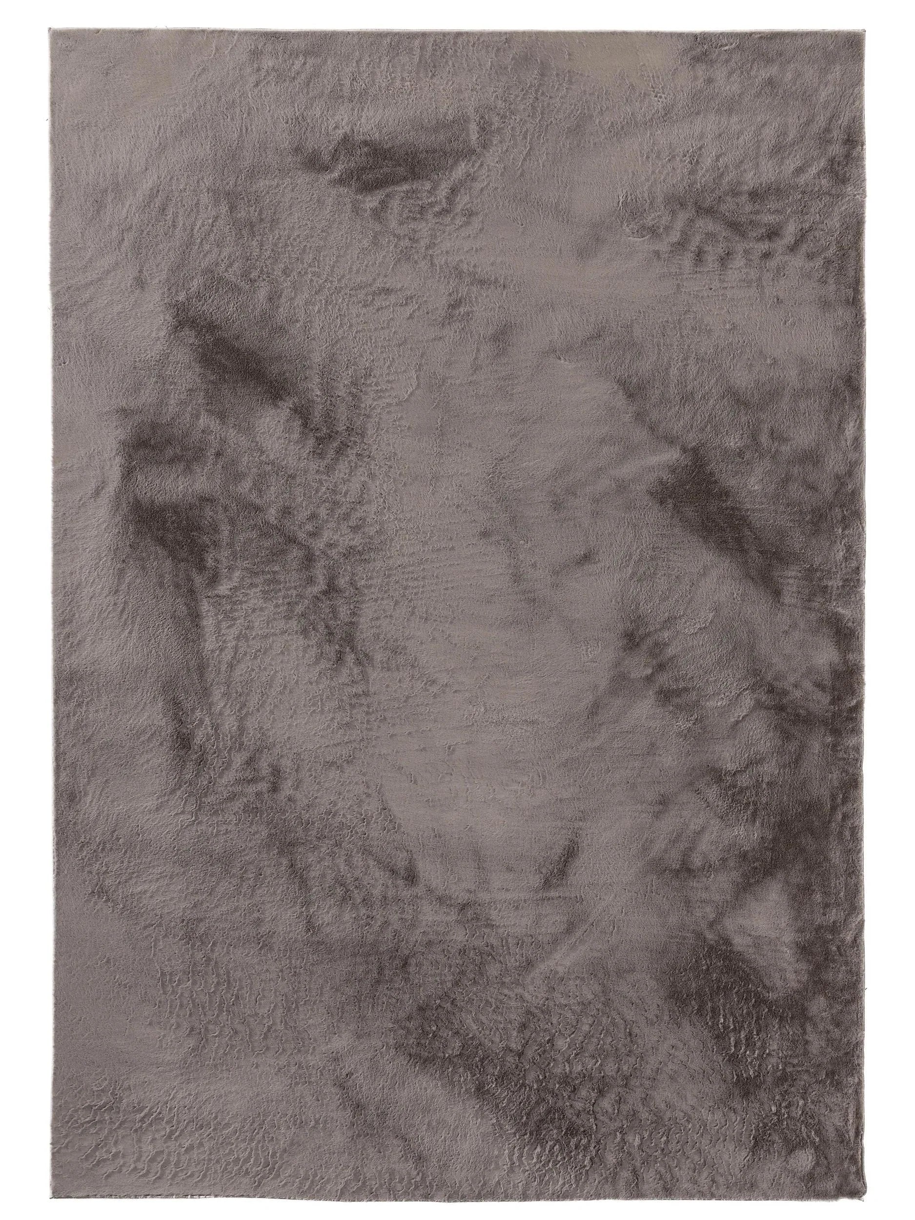 COZY Grå Pels Tæppe - Billede 2