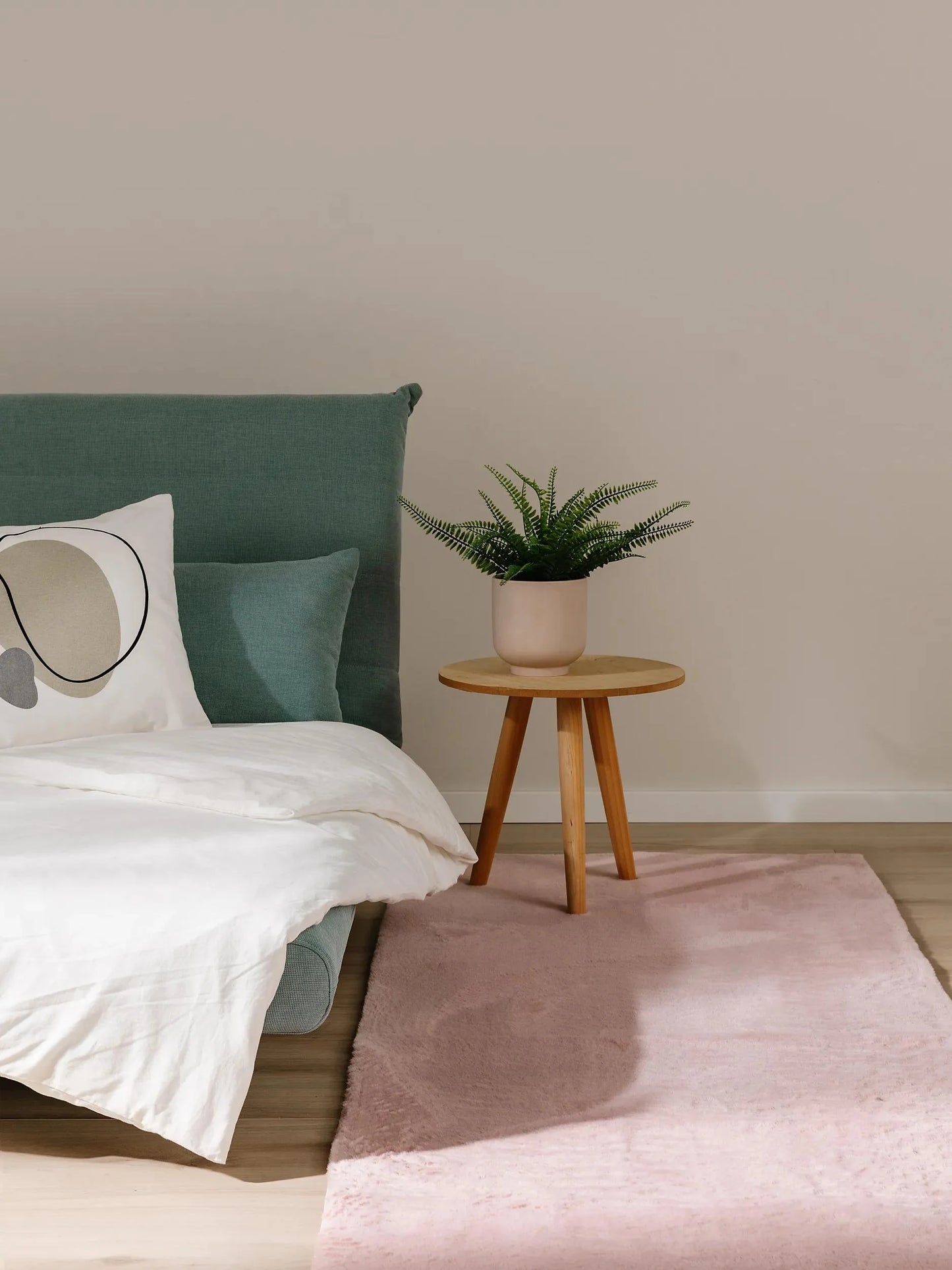 COZY Rosa Pels Tæppe