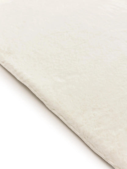 COZY Creme Pels Tæppe - Billede 4
