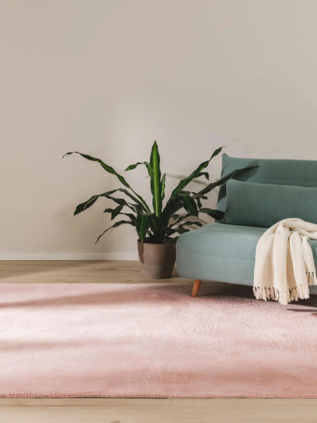 COZY Rosa Pels Tæppe