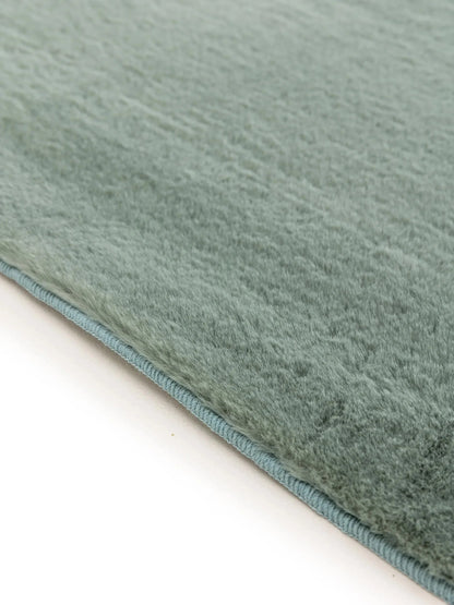 COZY Grøn Pels Tæppe - Billede 4