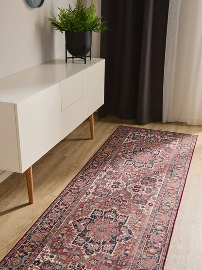 ATLAS Flerfarvet Vaskbart Tæppe