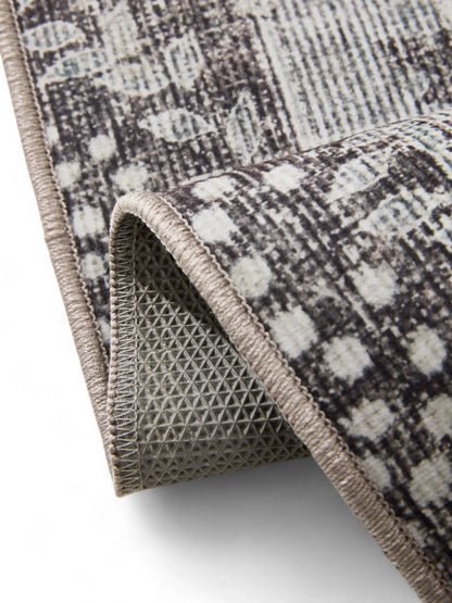 ATLAS Sort Grå Vaskbart Tæppe - Billede 4