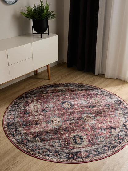 ATLAS Flerfarvet Vaskbart Tæppe