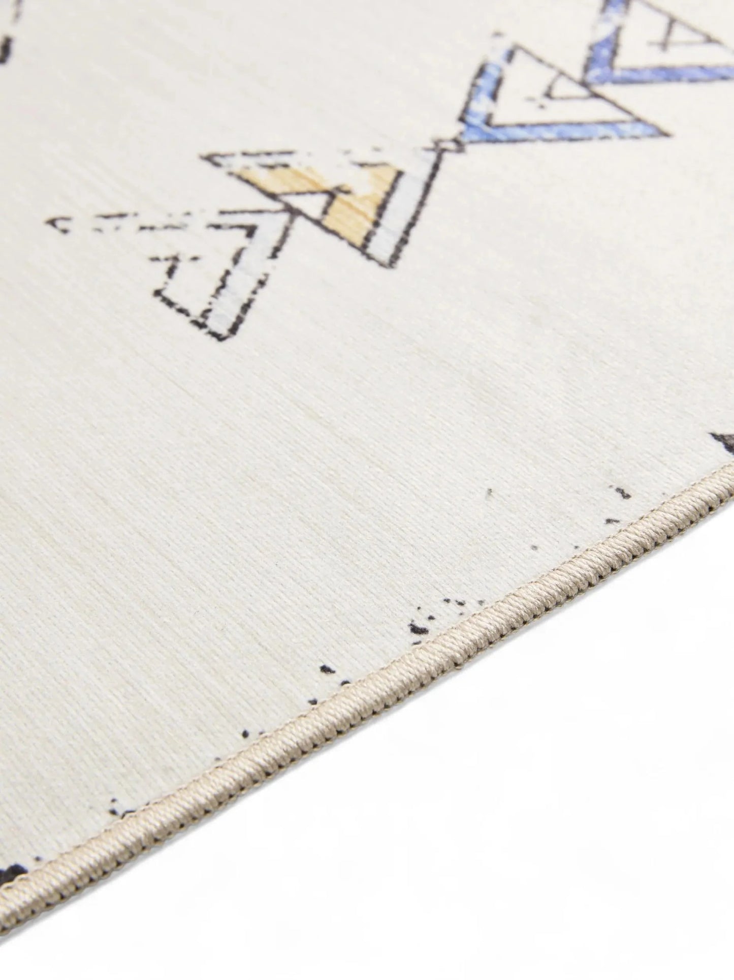 ATLAS Flerfarvet Beige Vaskbart Tæppe - Billede 5