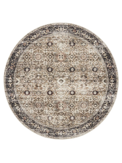 ATLAS Koksgrå Taupe Vaskbart Tæppe