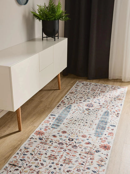 ATLAS Flerfarvet Vaskbart Tæppe