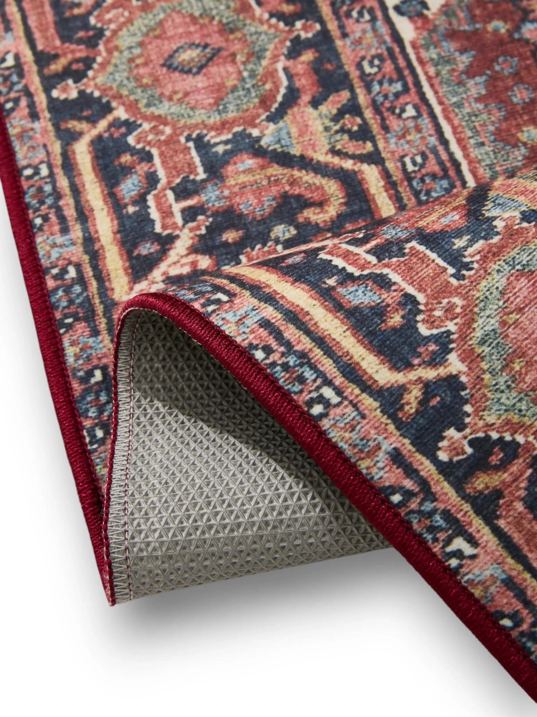 ATLAS Flerfarvet Vaskbart Tæppe - Billede 4