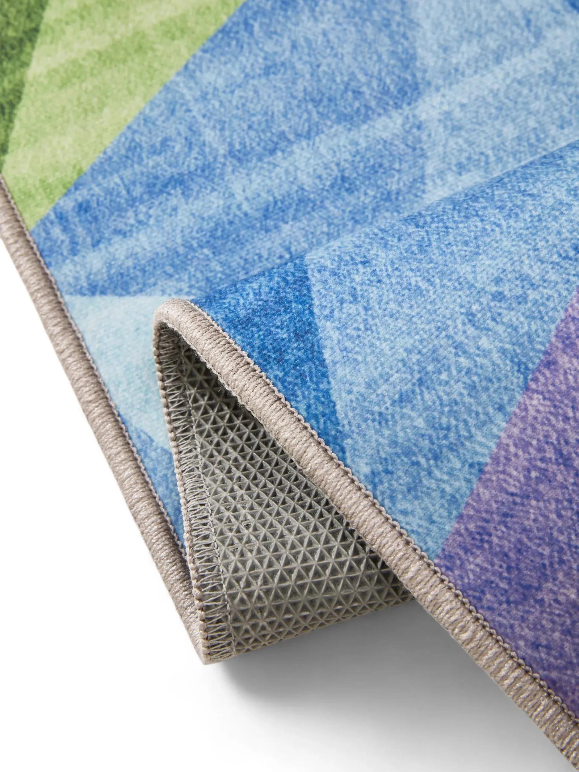 ATLAS Flerfarvet Vaskbart Tæppe - Billede 4