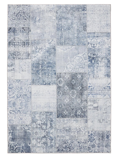 ATLAS Blå Vaskbart Tæppe - Billede 2