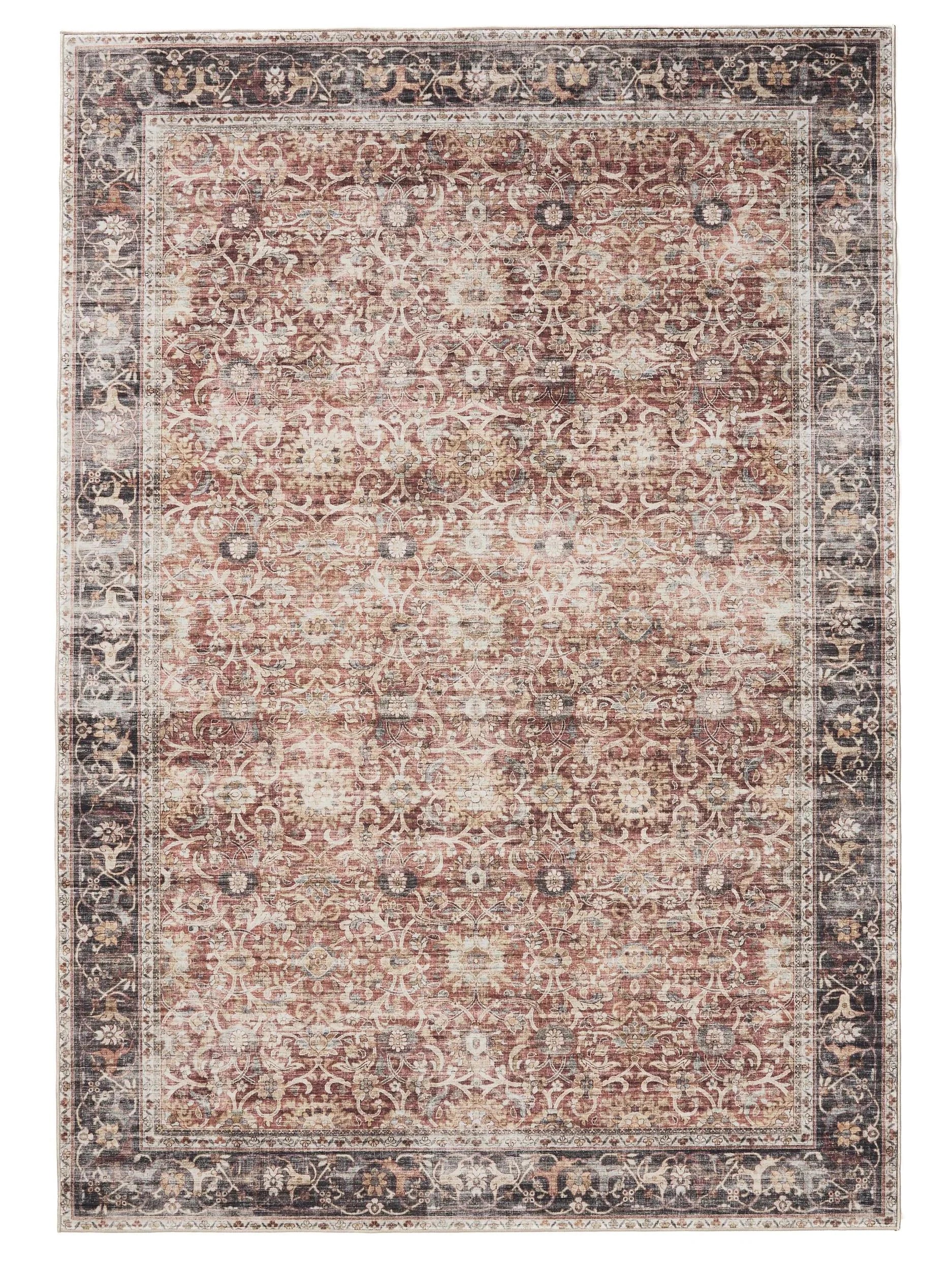 ATLAS Flerfarvet Vaskbart Tæppe - Billede 2