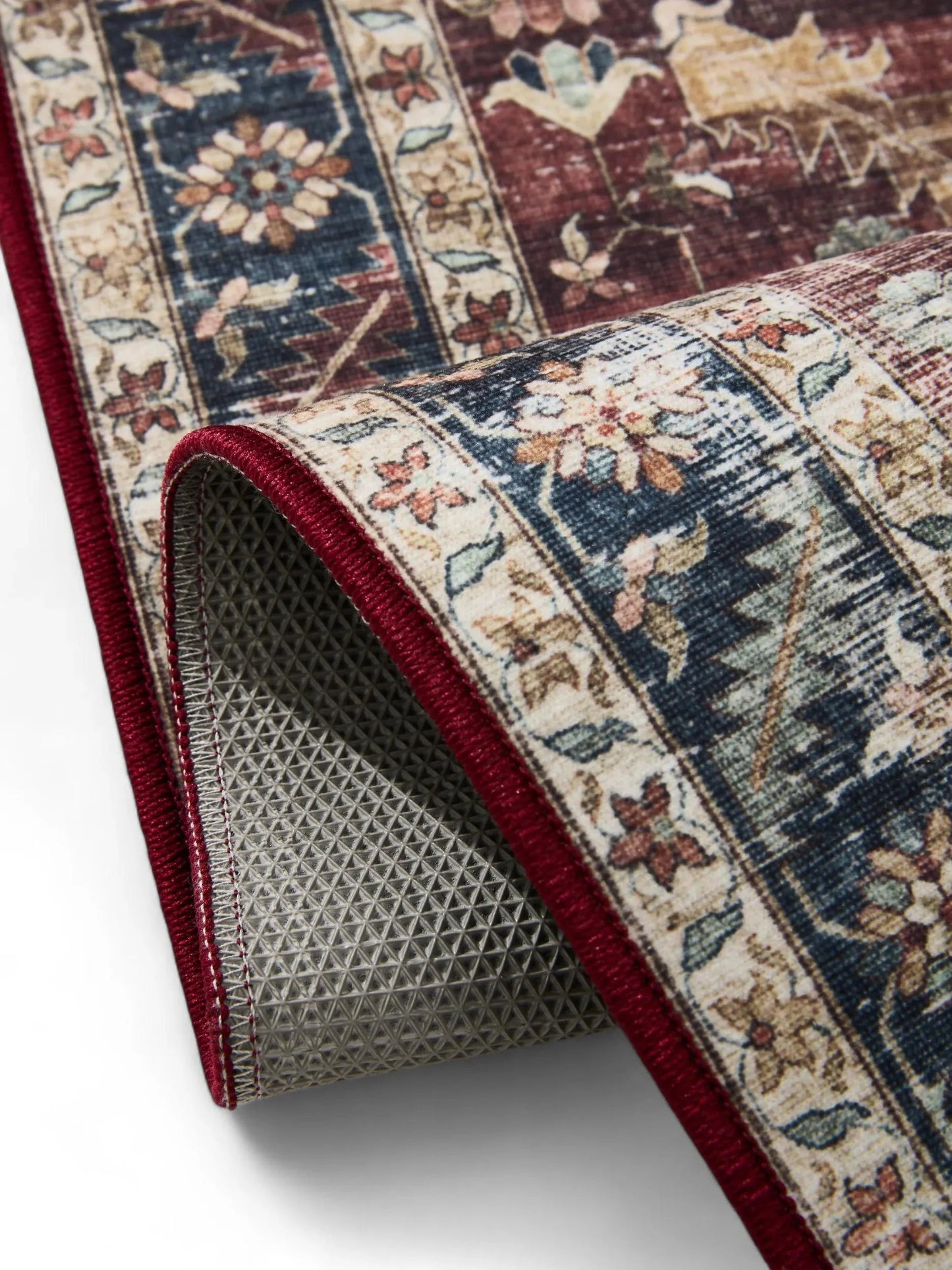 ATLAS Flerfarvet Vaskbart Tæppe - Billede 4