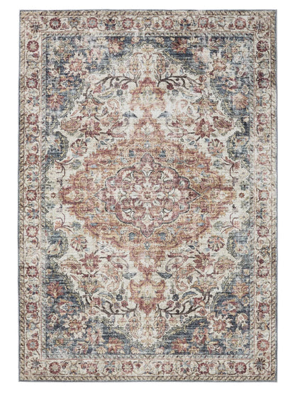 ATLAS Flerfarvet Vaskbart Tæppe - Billede 2