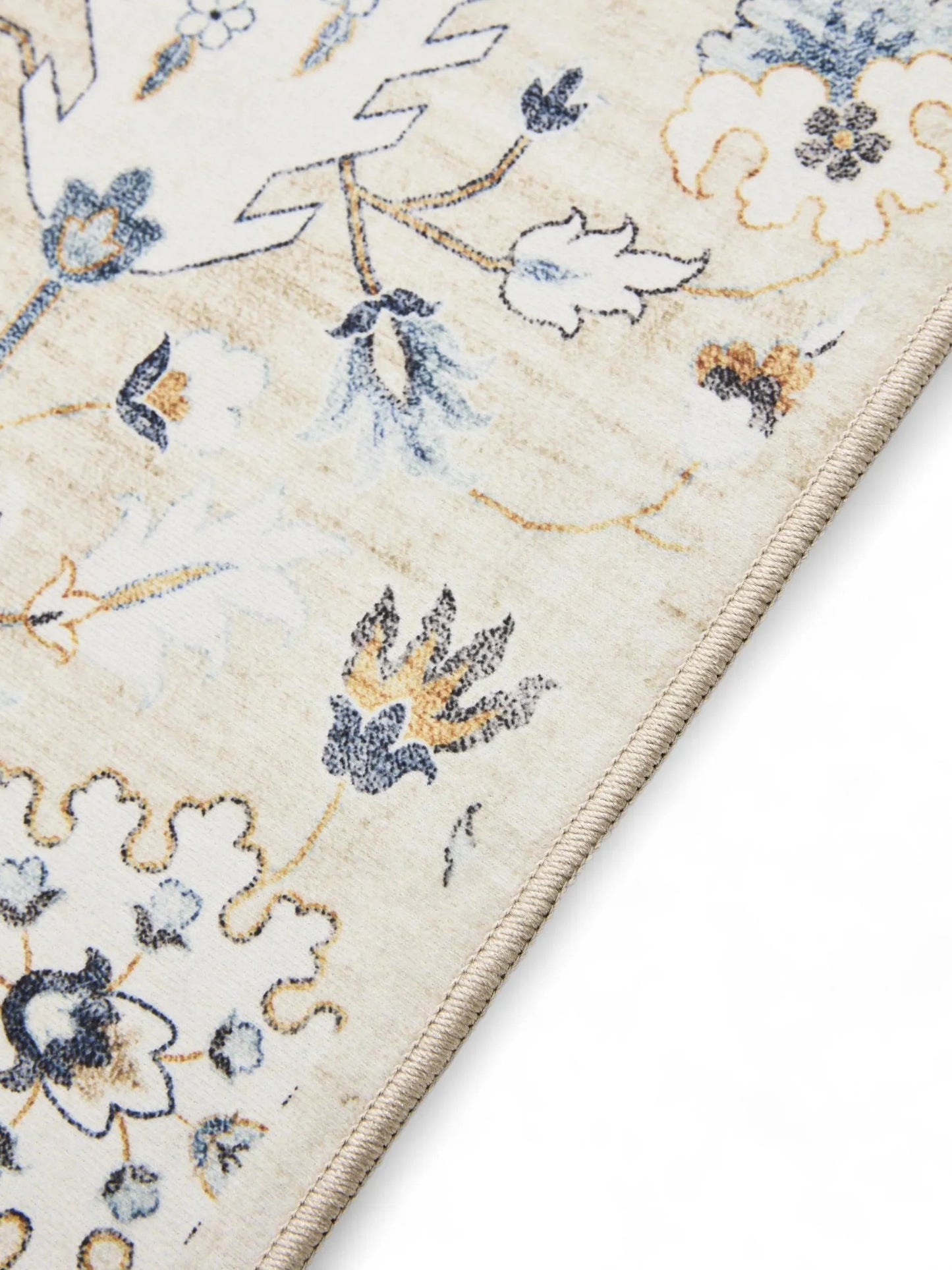 ATLAS Beige Vaskbart Tæppe - Billede 5